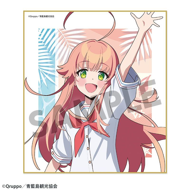 ぬきたし THE ANIMATION ミニ色紙 渡会ヒナミ