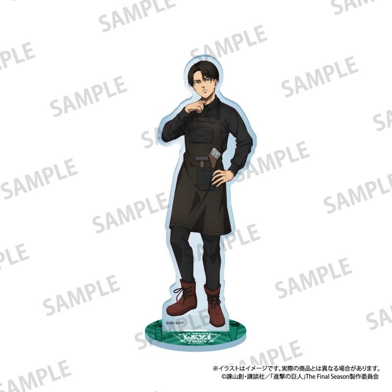リヴァイ・アッカーマン 進撃の巨人 ブレオダ アクリルスタンド　① 進撃の巨人Brave Order』 運営サイト｜enish