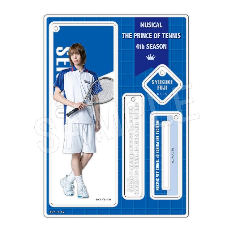 ミュージカル テニスの王子様 4thシーズン 全国大会 青学(せいがく)vs氷帝 アクリルスタンドキーホルダー 不二周助