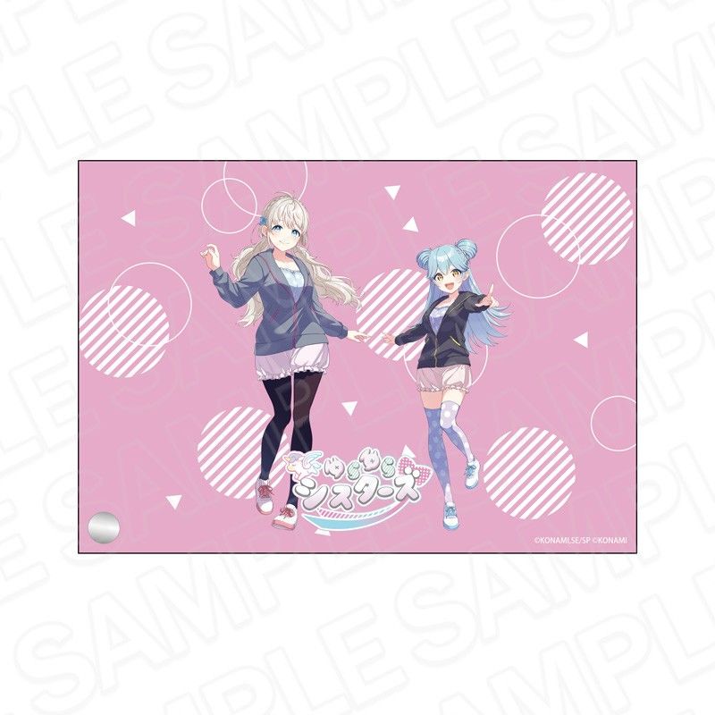シャインポスト ミニアクリルアート ゆらゆらシスターズ
