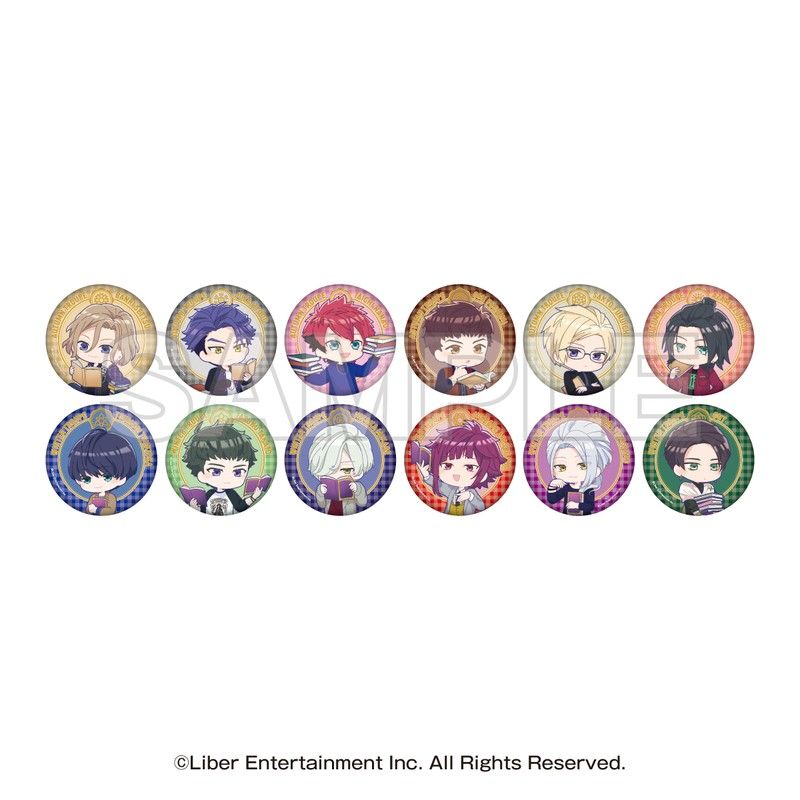 A3! 書店コラボキャンペーン トレーディングミニキャラホロ缶バッジ 秋組・冬組