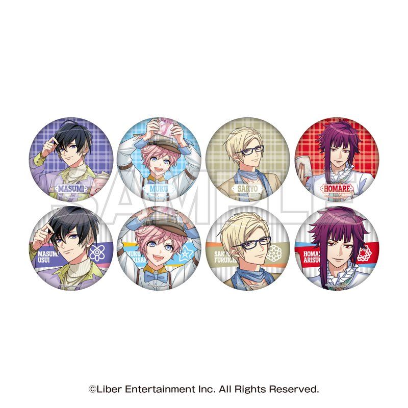 A3! 書店コラボキャンペーン トレーディング等身ホロ缶バッジ