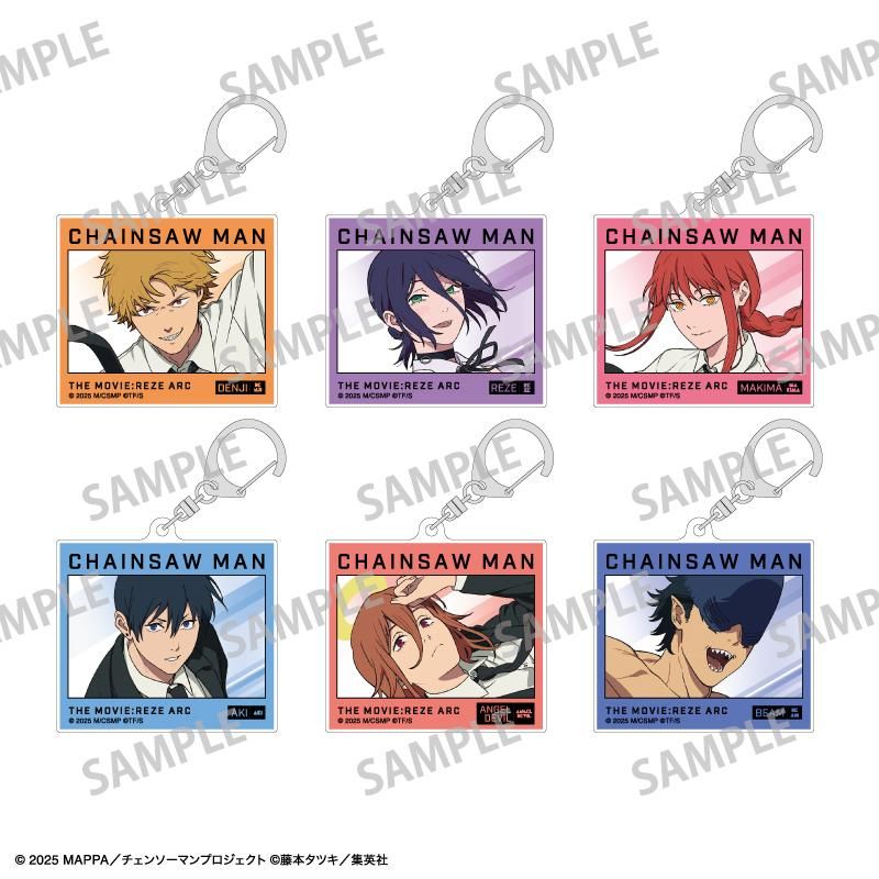 チェンソーマン　レゼ編　書店　本　缶バッジ　アクリルキーホルダー　コンプリート 劇場版『チェンソーマン レゼ篇』