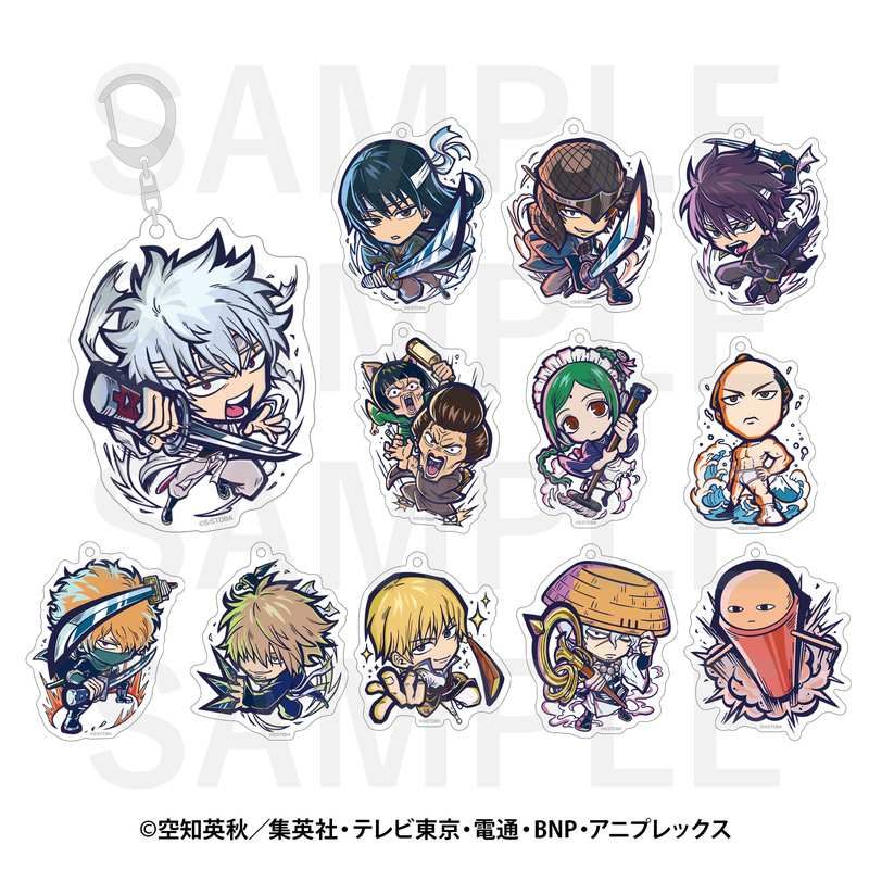 銀魂 イートゥーン第3弾 トレーディングアクリルキーホルダー