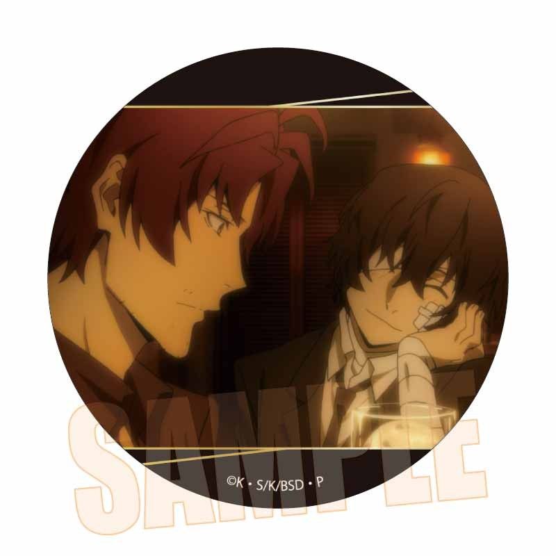 メモリーズ缶バッジ(黒の時代) 文豪ストレイドッグス 織田作之助