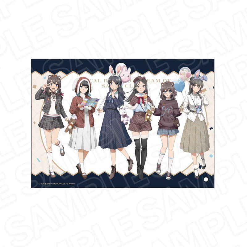 青春ブタ野郎はサンタクロースの夢を見ない ミニアクリルアート 遊園地Ver.