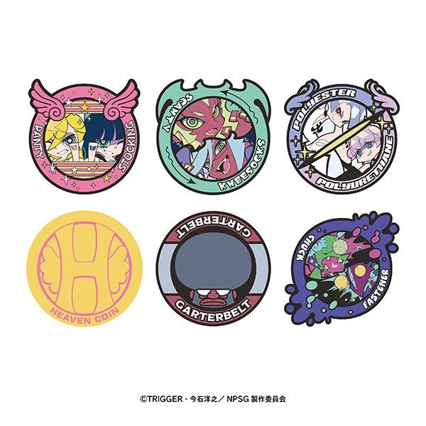 New PANTY & STOCKING　コラボコースター New PANTY & STOCKING with GARTERBELT ラバーコースター