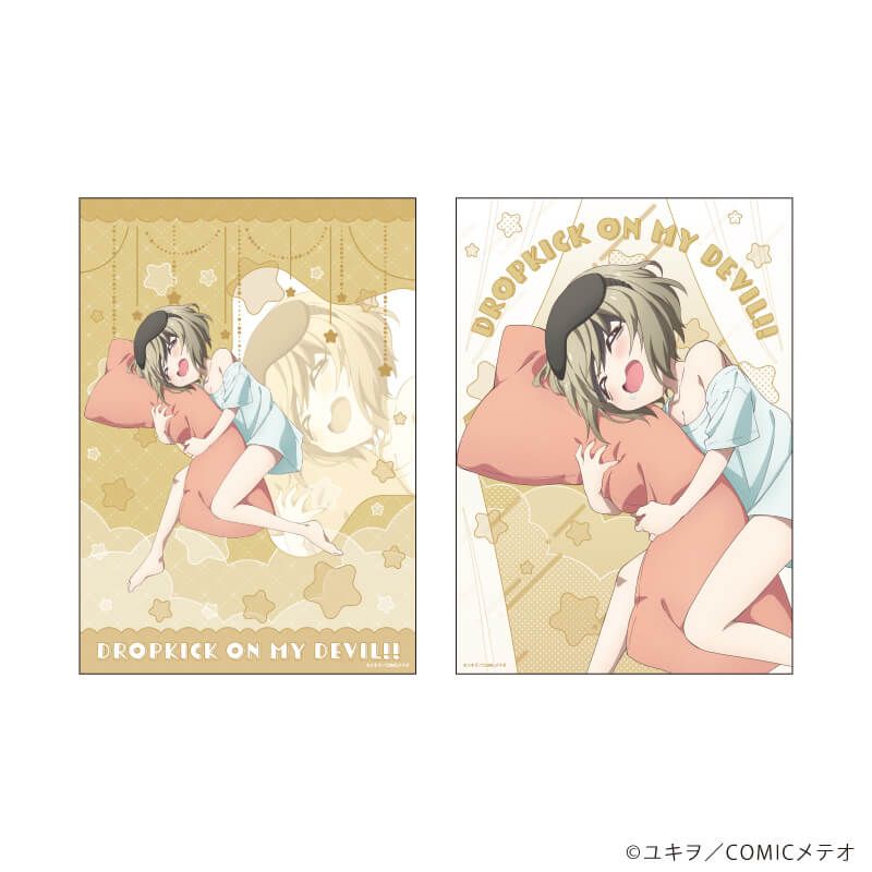 A4静電気ポスター(2枚セット)「邪神ちゃんドロップキック」06/ぺこら(描き下ろしイラスト)