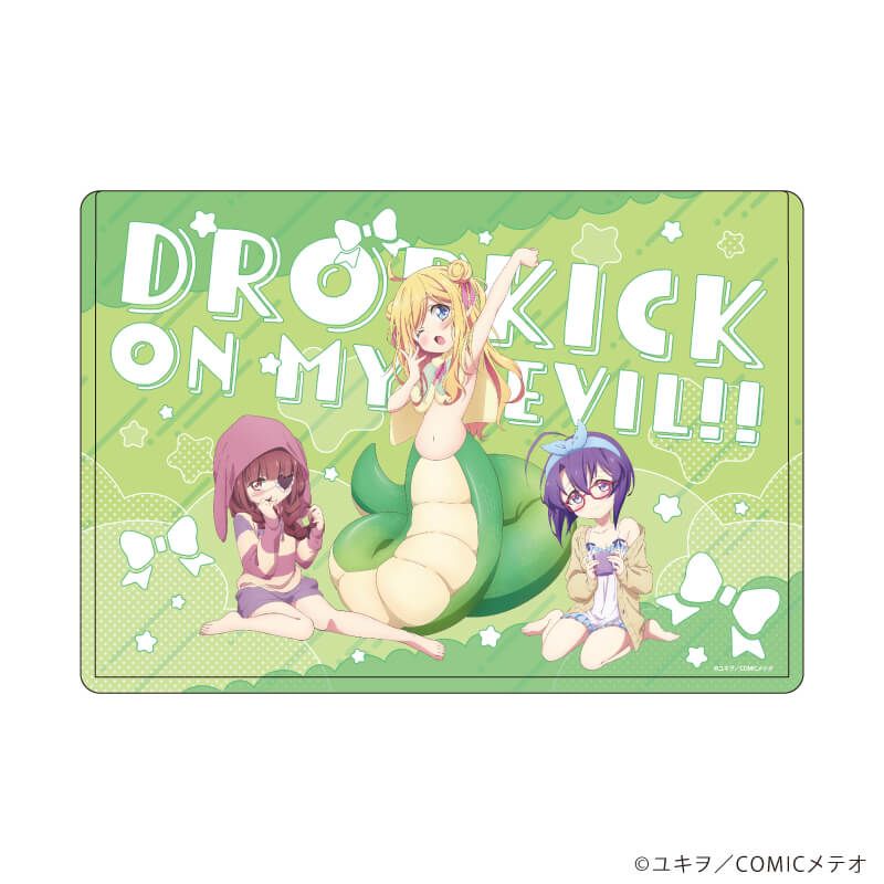 キャラクリアケース「邪神ちゃんドロップキック」06/邪神ちゃん&花園ゆりね&メデューサ(描き下ろしイラスト)