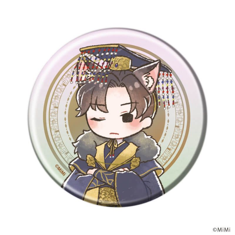 缶バッジ「二哈と彼の白猫師尊」02/ブラインド(9種)(グラフアートイラスト)