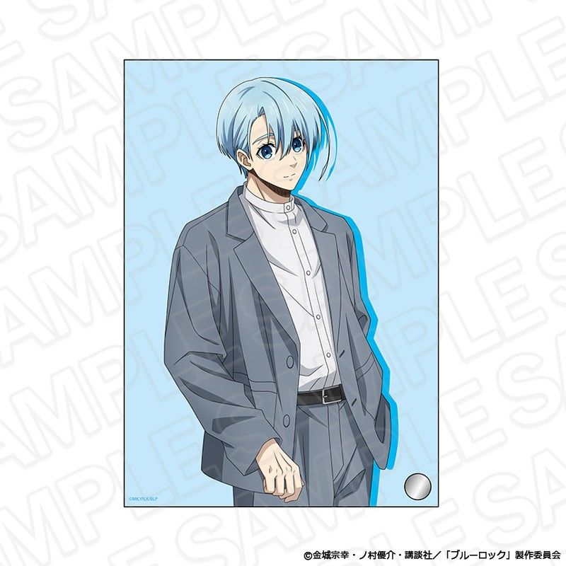 ブルーロック ホログラムミニアクリルアート 氷織羊 casual Ver.