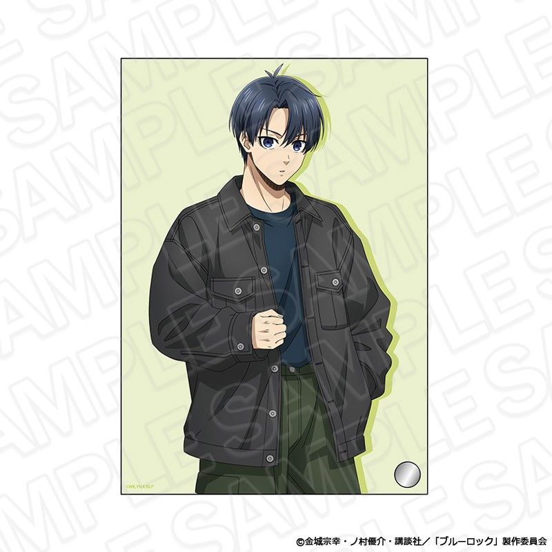 ブルーロック ホログラムミニアクリルアート 潔世一 casual Ver.