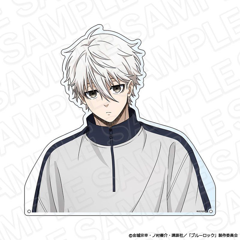 ブルーロック 特大ダイカットアクリルボード 凪誠士郎 casual Ver.