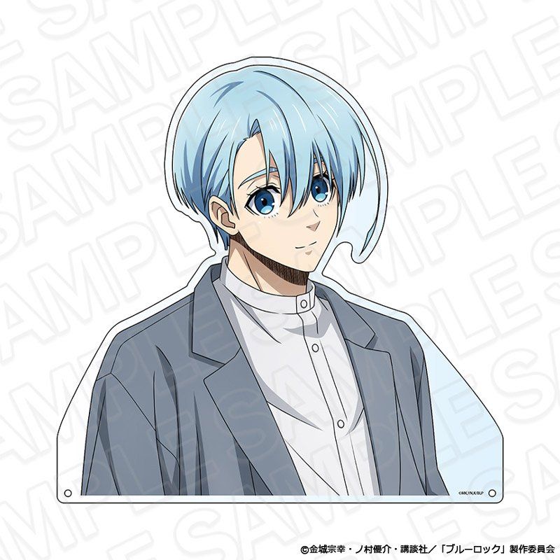 ブルーロック 特大ダイカットアクリルボード 氷織羊 casual Ver.