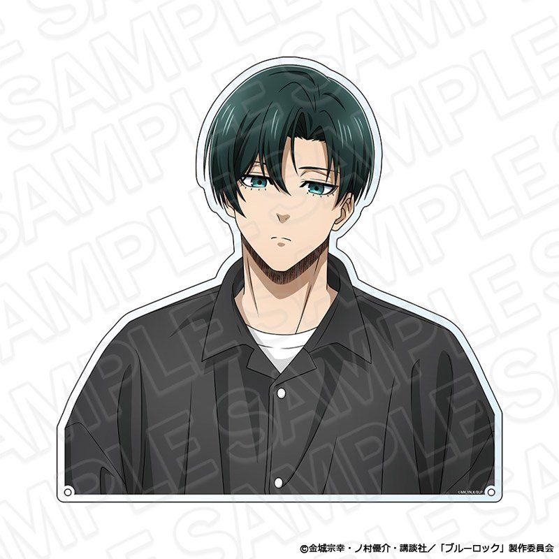 ブルーロック 特大ダイカットアクリルボード 糸師凛 casual Ver.