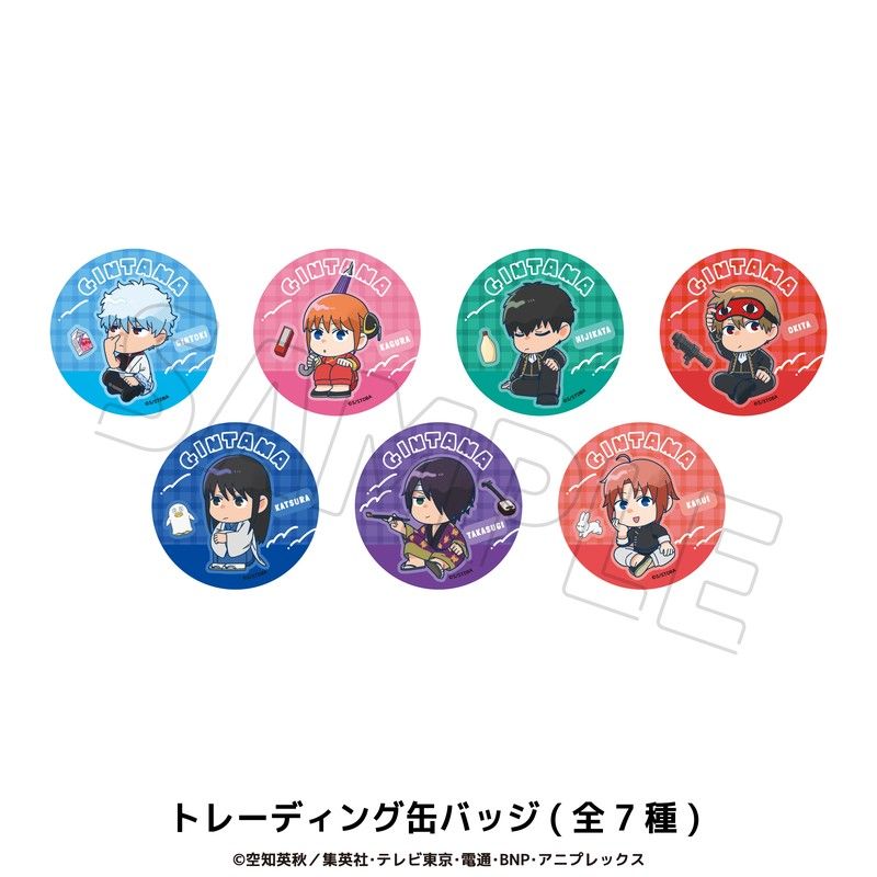 銀魂 トレーディング缶バッジ