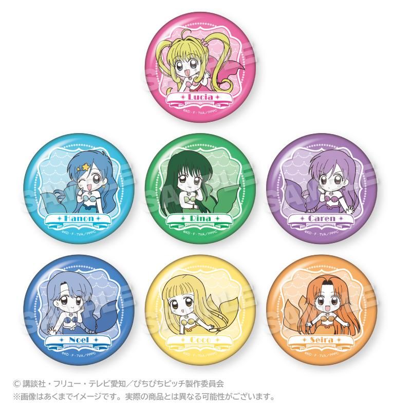 ぴちぴちピッチ トレーディングれといっく缶バッジ