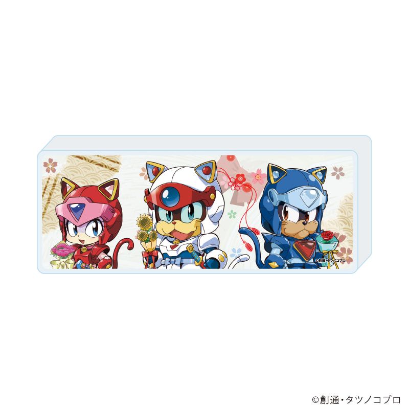 ミニアクリルブロック「キャッ党忍伝てやんでえ」01/A(公式イラスト)