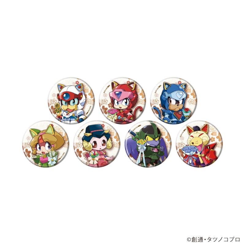 缶バッジ「キャッ党忍伝てやんでえ」01/コンプリートセット(全7