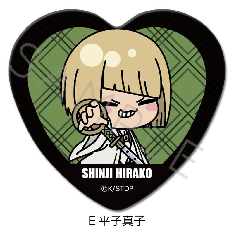 BLEACH　平子真子　缶バッジ TVアニメ『BLEACH 千年血戦篇』 - 描き下ろしイラスト 平子真子