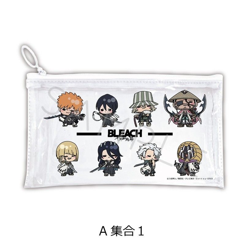 BLEACH 千年血戦篇 フラットクリアポーチ A 集合1