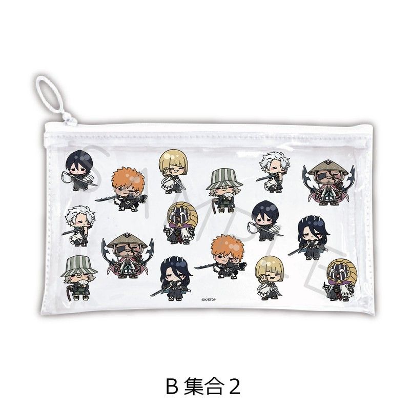 BLEACH 千年血戦篇 フラットクリアポーチ B 集合2
