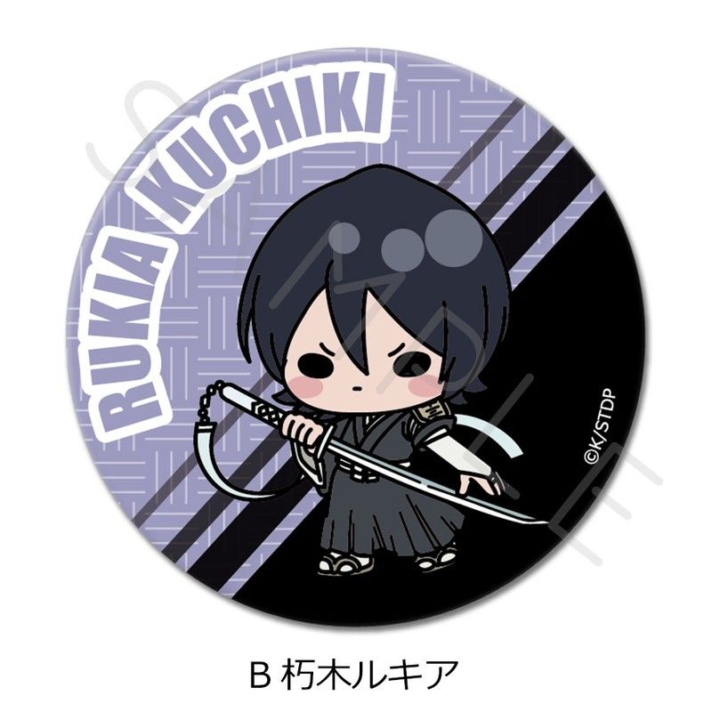 BLEACH 千年血戦篇 丸形缶バッジ(57mm) B 朽木ルキア｜アニメ
