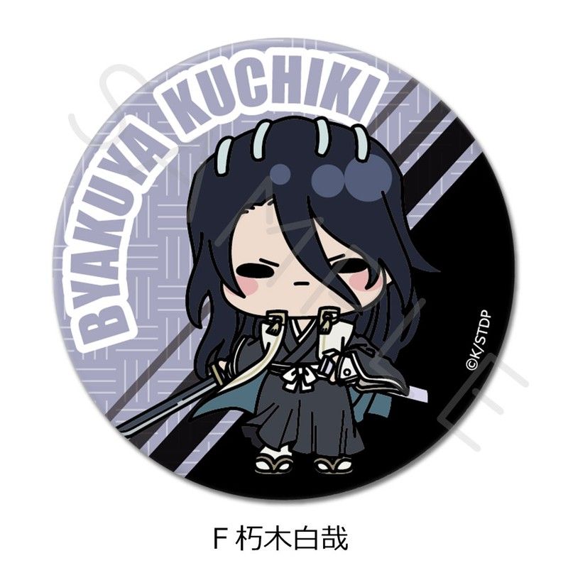BLEACH 千年血戦篇 丸形缶バッジ(57mm) F 朽木白哉