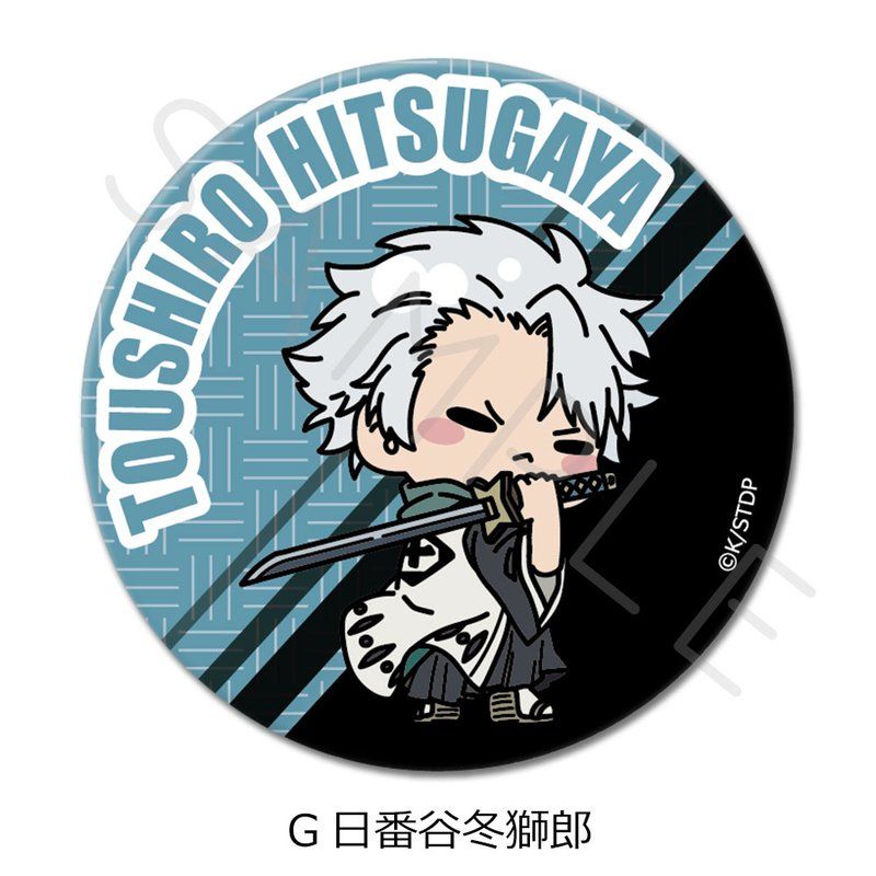 BLEACH 千年血戦篇 丸形缶バッジ(57mm) G 日番谷冬獅郎