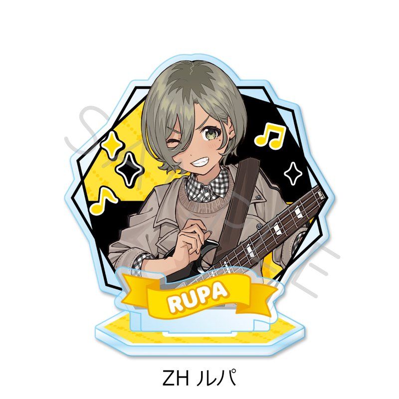 ガールズバンドクライ、アクリルスタンド✕５ ガールズバンドクライ 第5弾 アクリルスタンド ZA 井芹仁菜