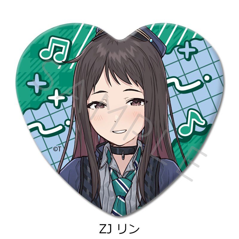 ガールズバンドクライ 凛音の理 缶バッジ 複製サイン 5種コンプセット ガールズバンドクライ 凛音の理 缶バッジ 複製サイン 5種コンプ