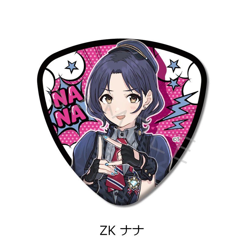 ガールズバンドクライ 第5弾 ピック型缶バッジ ZK ナナ