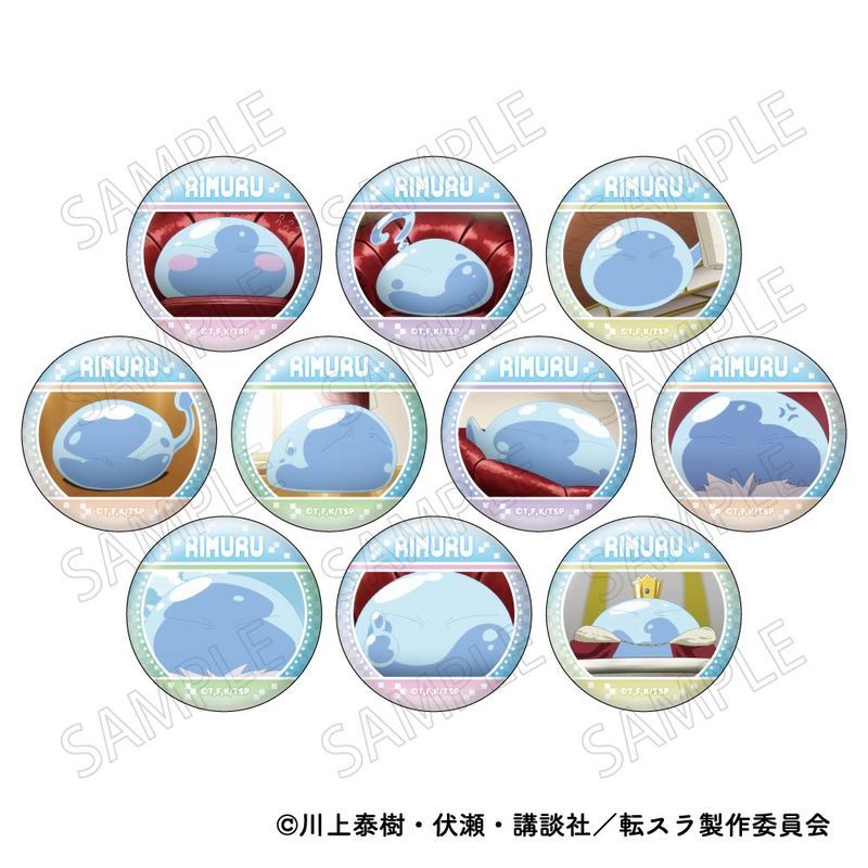 転生したらスライムだった件 リムル 顔コレ缶バッジ｜アニメ