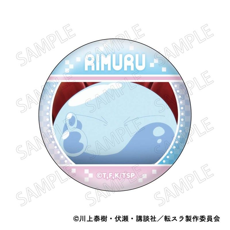 転生したらスライムだった件 缶バッジ リムル 劇場版 転生したらスライムだった件 紅蓮の絆編_描き下ろし缶