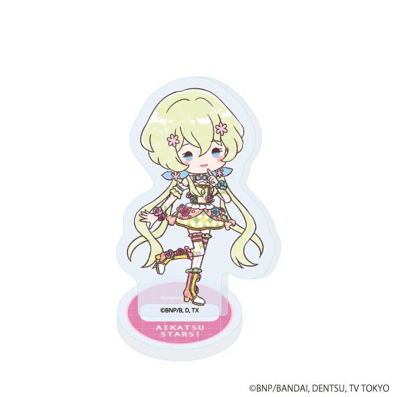 アクリルぷちスタンド「アイカツスターズ！」04/スクールドレスver. コンプリートセット(全7種)(グラフアートイラスト)