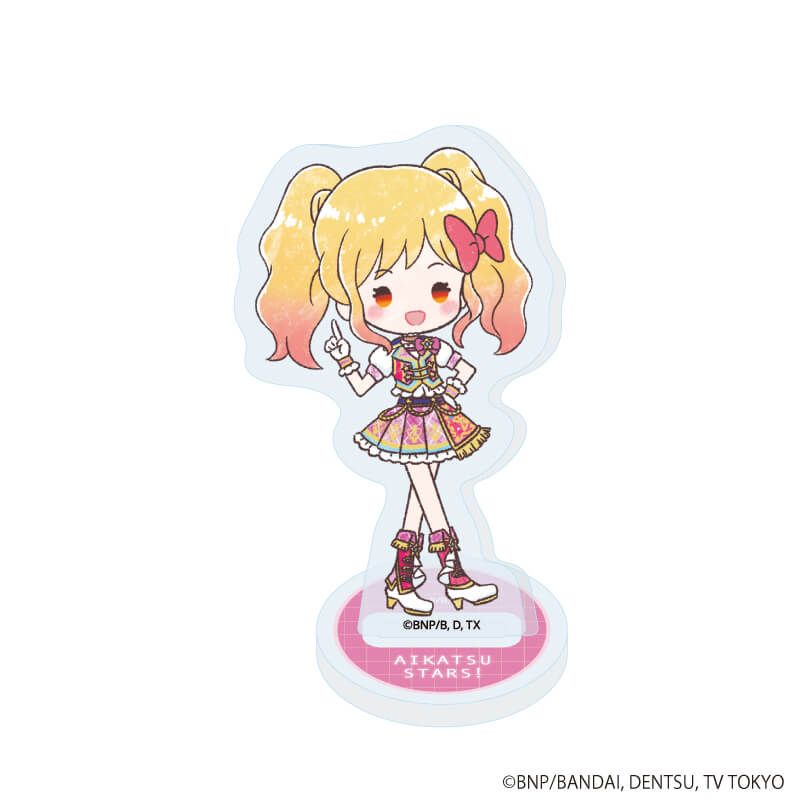 アクリルぷちスタンド「アイカツスターズ！」03/スクールドレスver. コンプリートセット(全7種)(グラフアートイラスト)