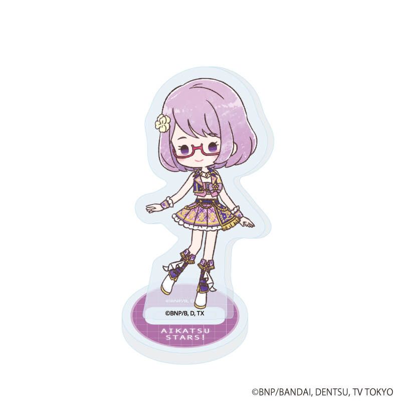 アクリルぷちスタンド「アイカツスターズ！」03/スクールドレスver. コンプリートセット(全7種)(グラフアートイラスト)