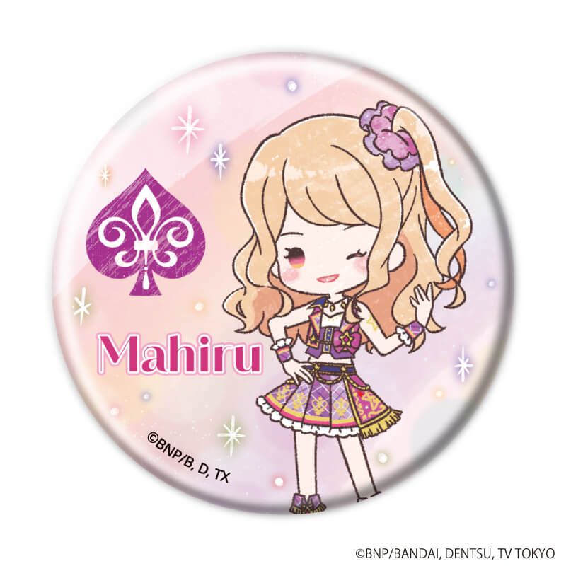 缶バッジ「アイカツスターズ！」06/スクールドレスver. コンプリートセット(全7種)(グラフアートイラスト)