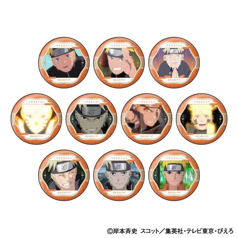 NARUTO うずまきナルト 缶バッジ NARUTO-ナルト- 疾風伝 うずまきナルト 顔コレ缶バッジ｜アニメ