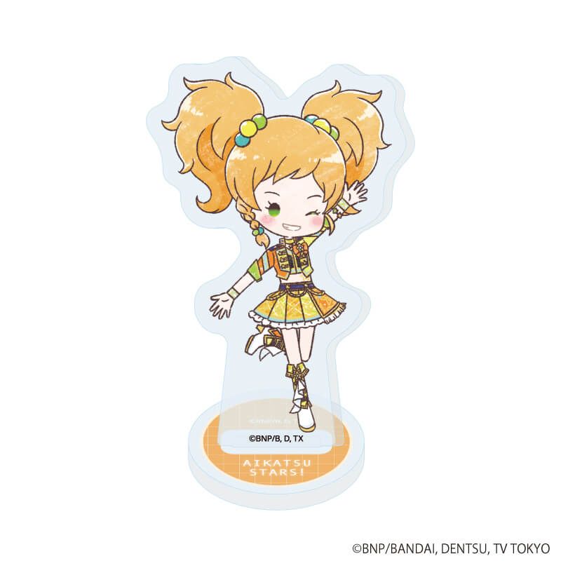 アクリルぷちスタンド「アイカツスターズ！」03/スクールドレスver. トレーディング(7種)(グラフアートイラスト)