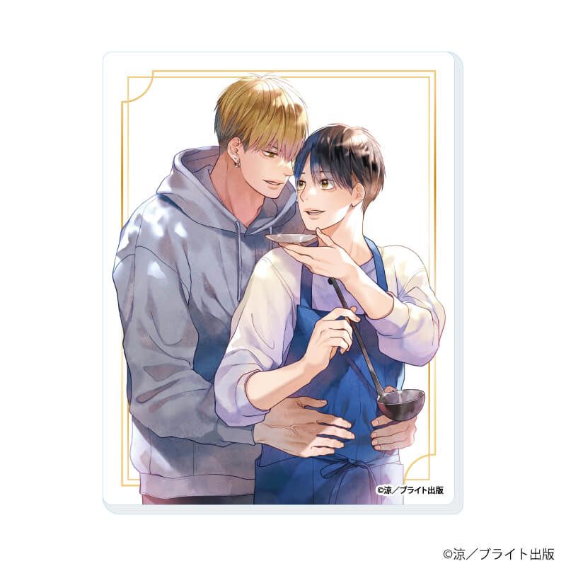 アクリルカード「鮫は桜に恋をする」01/ブラインド(6種)(公式&描き下ろしイラスト)