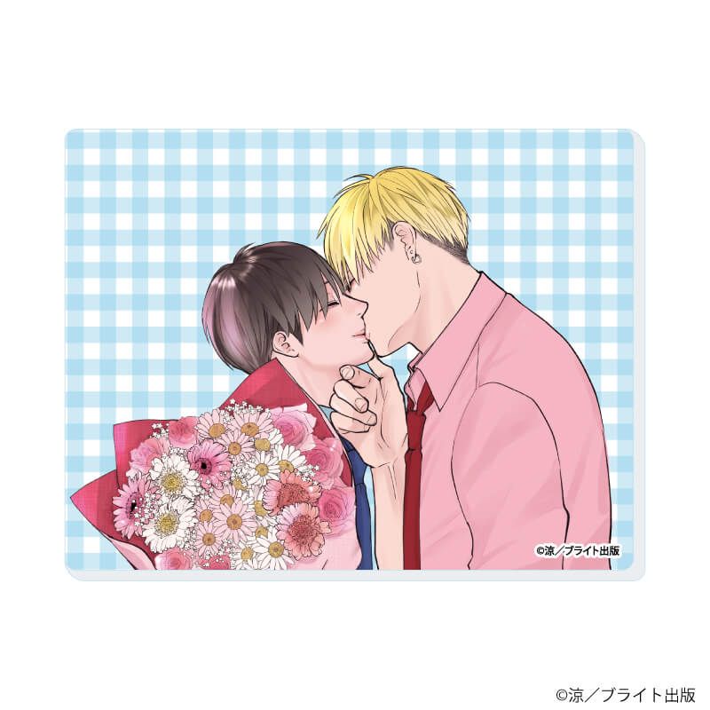 アクリルカード「鮫は桜に恋をする」01/ブラインド(6種)(公式&描き下ろしイラスト)