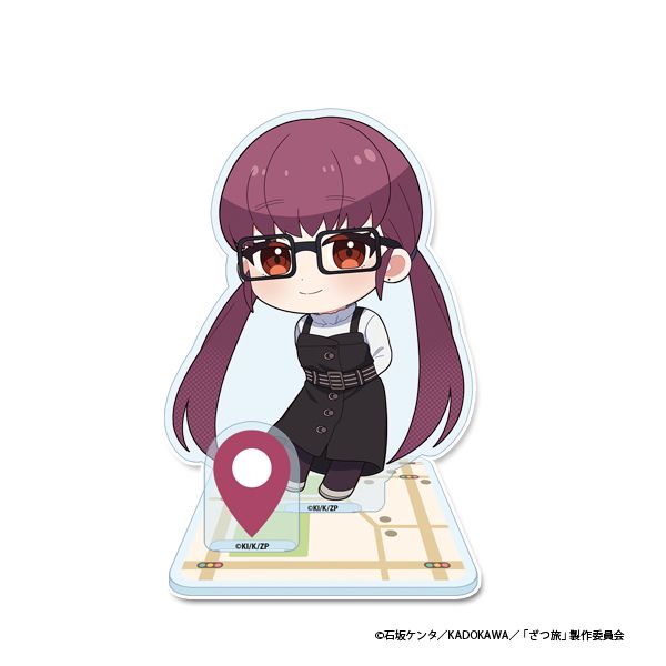 ざつ旅　フォト風アクリルキーチェーン　鈴ヶ森ちか　セット ざつ旅 フォト風アクリルキーチェーン 鈴ヶ森ちか セット ざつ旅