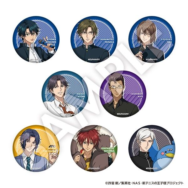 新テニスの王子様 トレーディング缶バッジ Vol.4｜アニメ