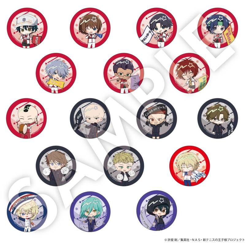 新テニスの王子様 フレフレンズ缶バッジ Vol.6