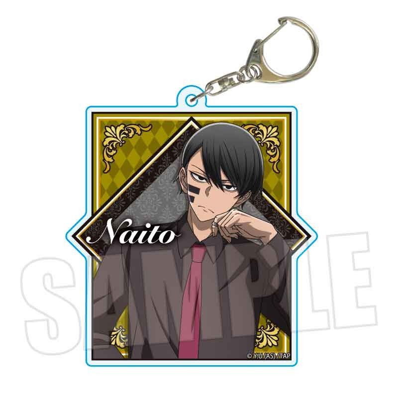 ちょいデカアクリルキーホルダー 桃源暗鬼 無陀野無人(玉座)