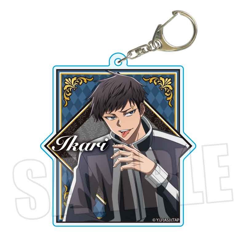 ちょいデカアクリルキーホルダー 桃源暗鬼 矢颪碇(玉座)