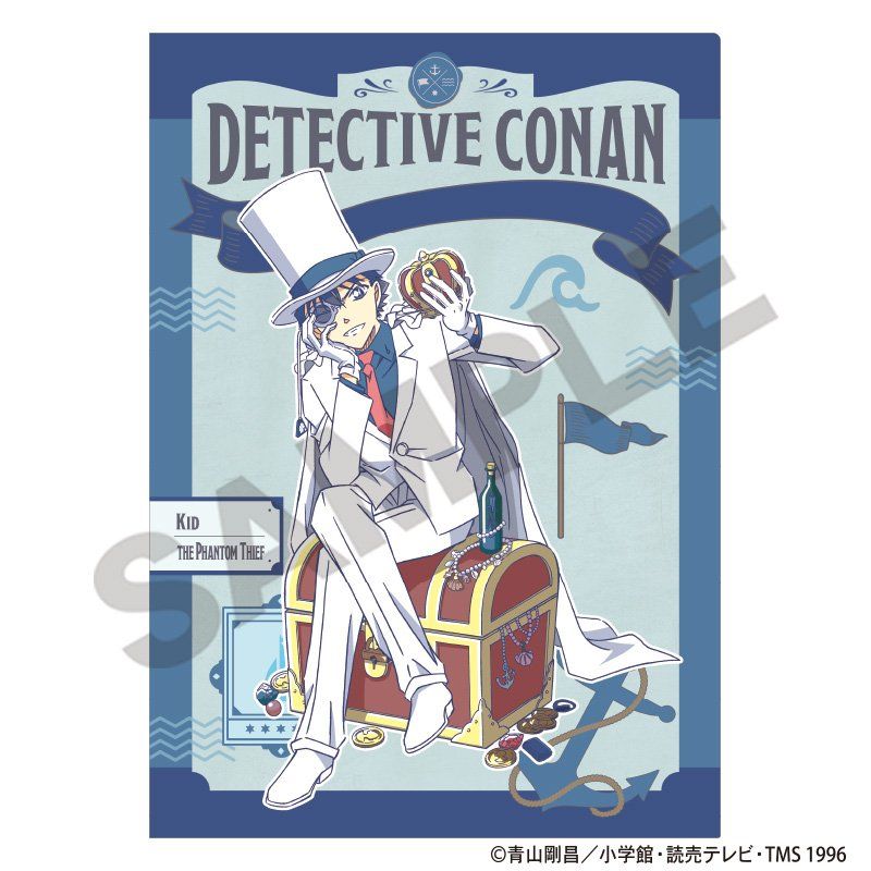 名探偵コナン シングルクリアファイル 怪盗キッド 船乗り クラ