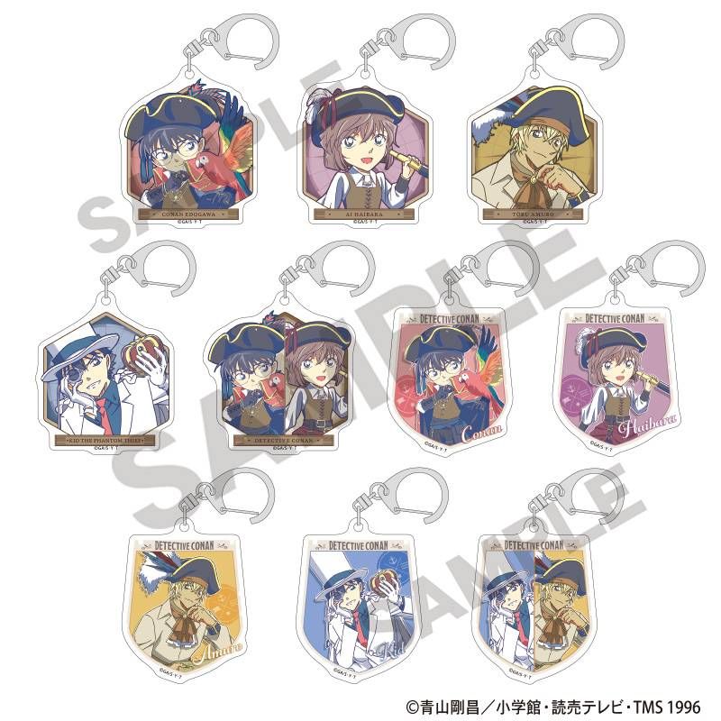 名探偵コナン トレーディングアクリルキーホルダー 船乗り クラパレット
