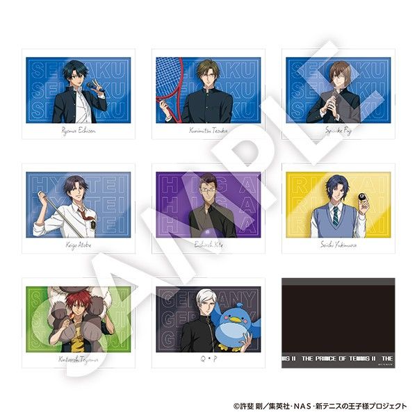 テニスの王子様 テレビシリーズ スナップ写真　コンプリート コンテンツシード：新商品情報が到着！【JF2025】｜NEWS｜新